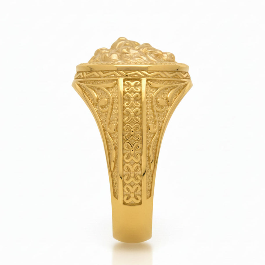 Herren Goldring / Siegelring – individuelle Anfertigung