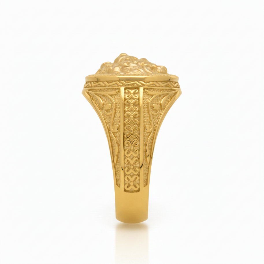 Men's Gold Ring / Signet Ring – Custom-Made