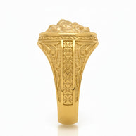 Herren Goldring / Siegelring – individuelle Anfertigung