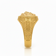 Men's Gold Ring / Signet Ring – Custom-Made
