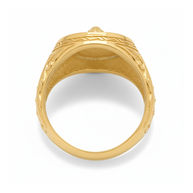 Herren Goldring / Siegelring – individuelle Anfertigung
