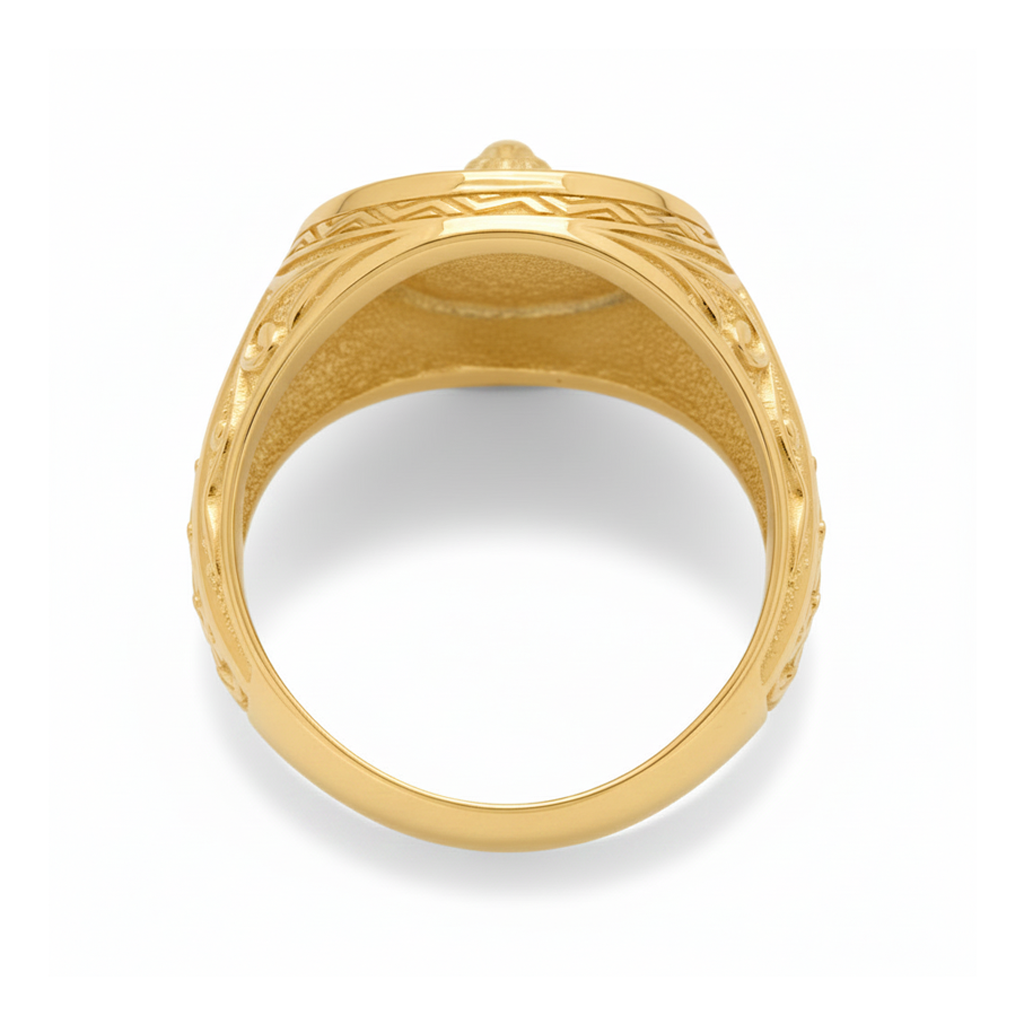 Herren Goldring / Siegelring – individuelle Anfertigung