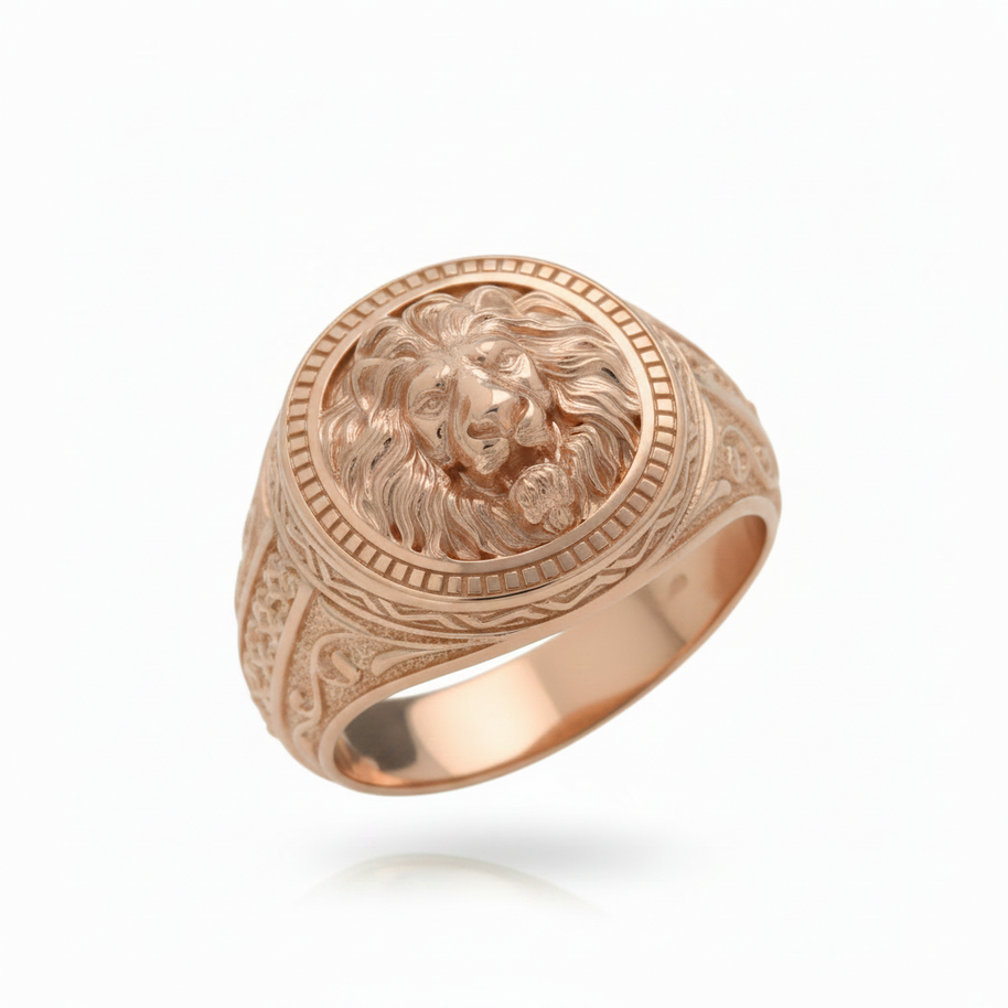 Men's Gold Ring / Signet Ring – Custom-Made