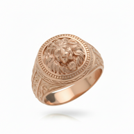 Men's Gold Ring / Signet Ring – Custom-Made
