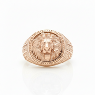 Men's Gold Ring / Signet Ring – Custom-Made