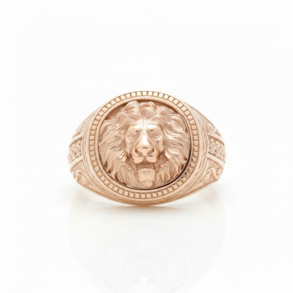 Men's Gold Ring / Signet Ring – Custom-Made