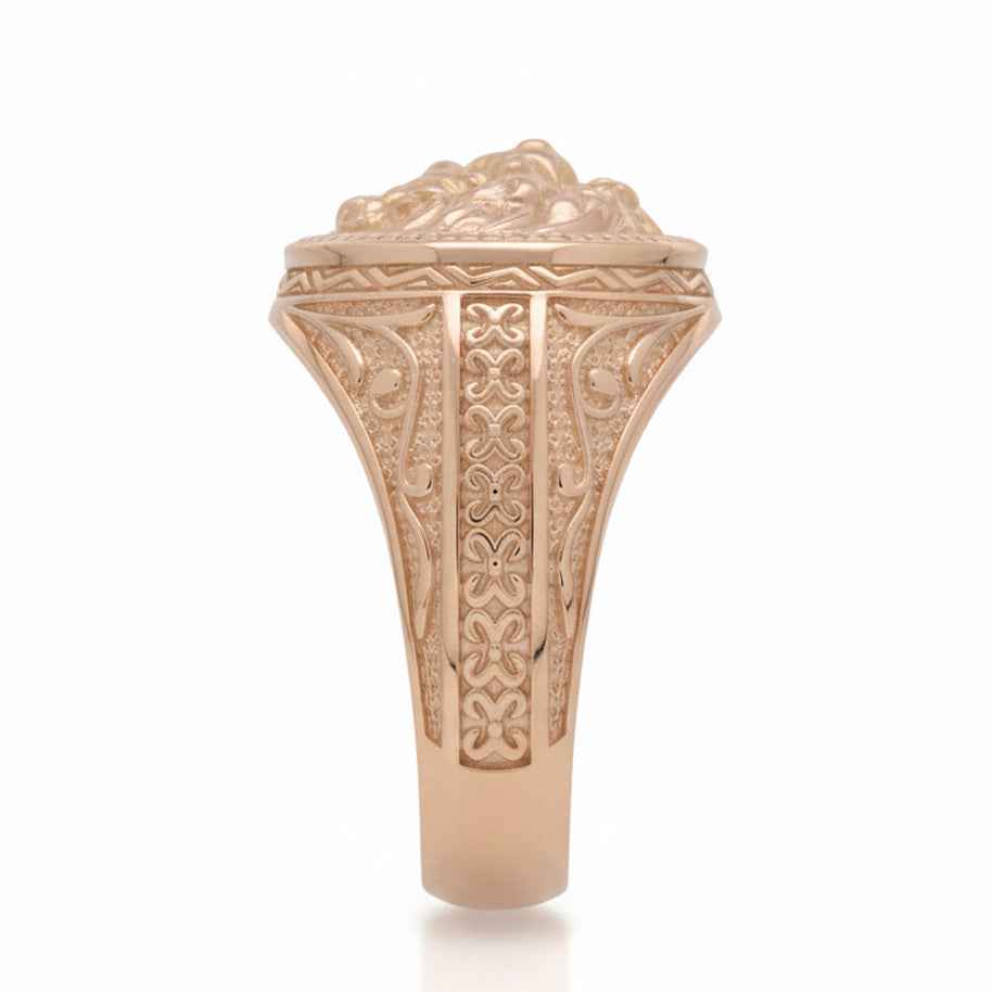 Herren Goldring / Siegelring – individuelle Anfertigung
