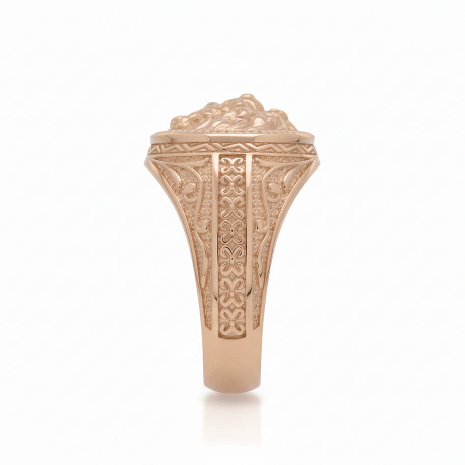 Men's Gold Ring / Signet Ring – Custom-Made