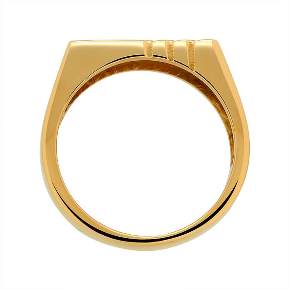Herrenring Siegelring aus Gold