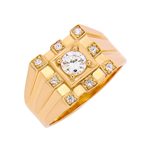 Herrenring Siegelring aus Gold