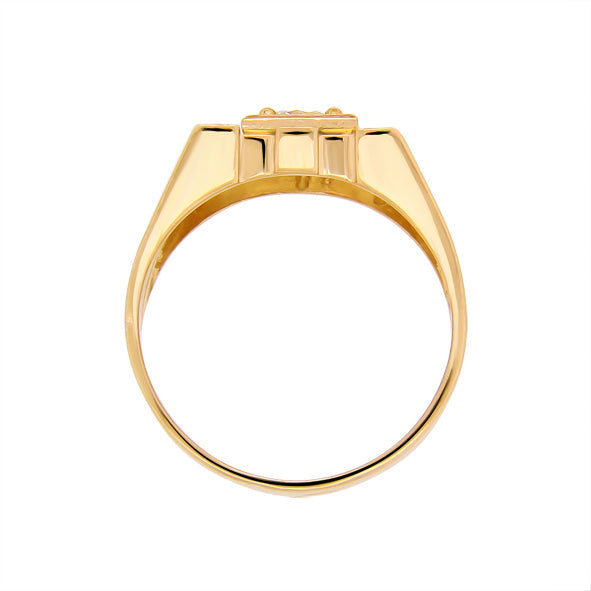 Herrenring Siegelring aus Gold