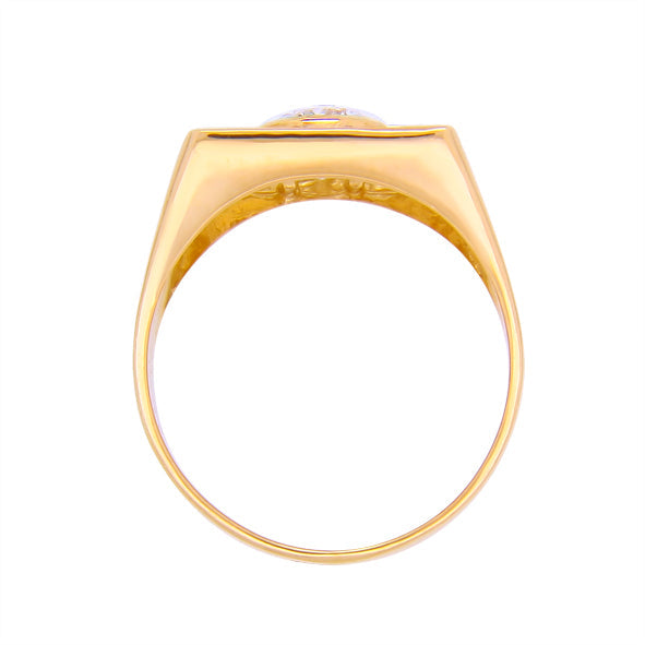 Herrenring Siegelring aus Gold