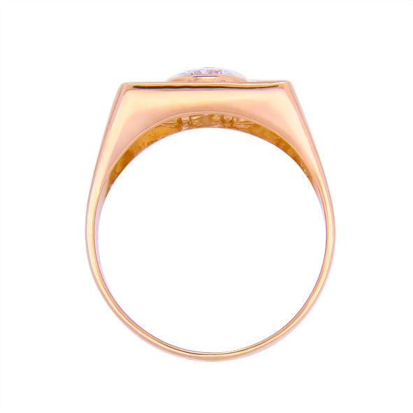Herrenring Siegelring aus Gold