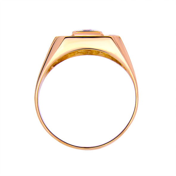 Herrenring Siegelring aus Gold