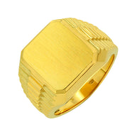 Men's Gold Ring / Signet Ring – Custom-Made