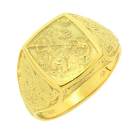 Men’s Gold Ring “George the Victorious”