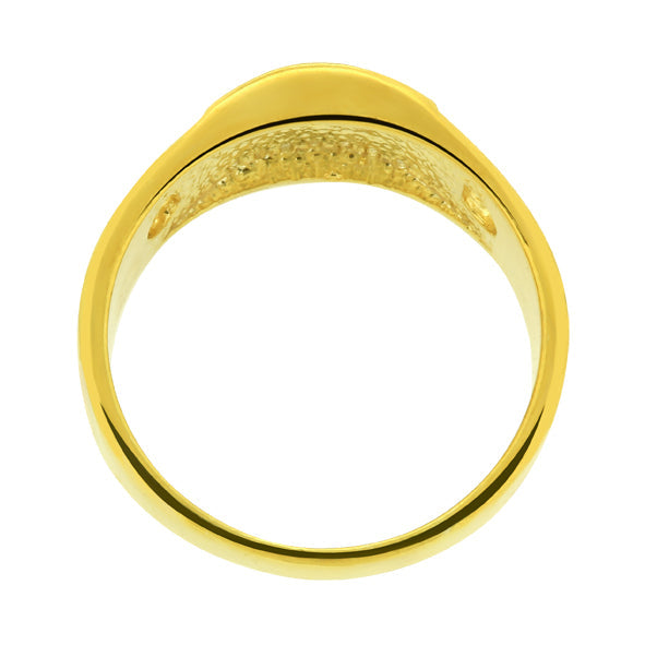 Herrenring aus Gold