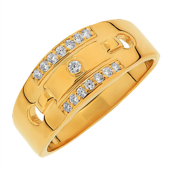 Herrenring aus Gold