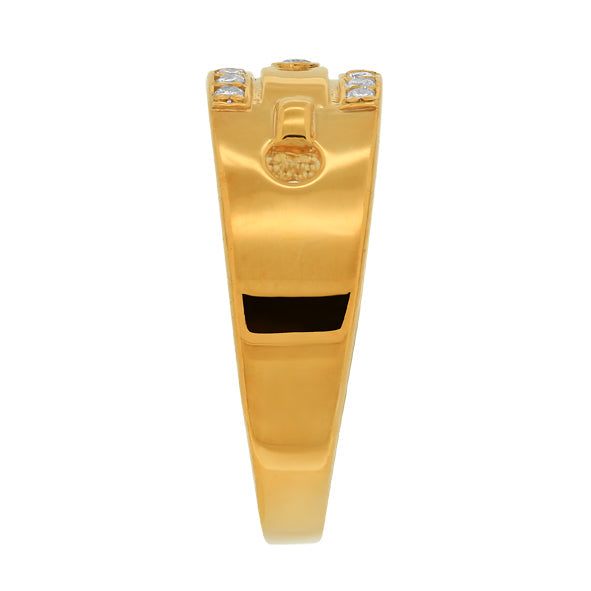 Herrenring aus Gold