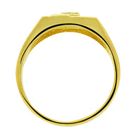 Herrenring aus Gold