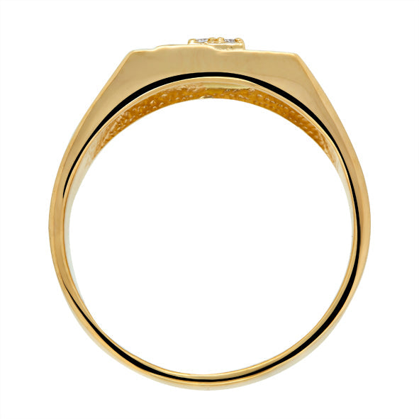 Herrenring aus Gold