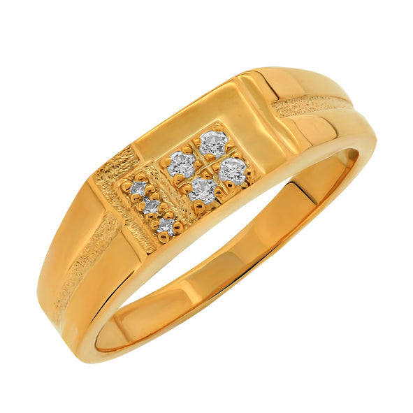 Herrenring aus Gold