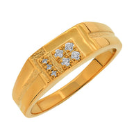 Herrenring aus Gold