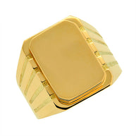 Herrenring Siegelring  aus Gold