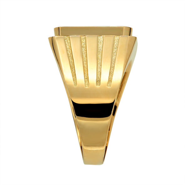 Herrenring Siegelring  aus Gold