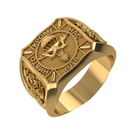 Men's gold ring WDW