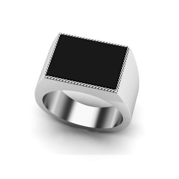 Herrenring aus Silber