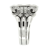 Herrenring aus 925er Silber