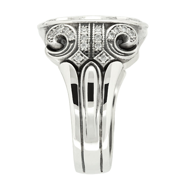 Herrenring aus 925er Silber