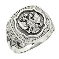 Herrenring aus 925er Silber