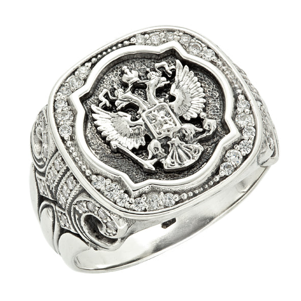 Herrenring aus 925er Silber