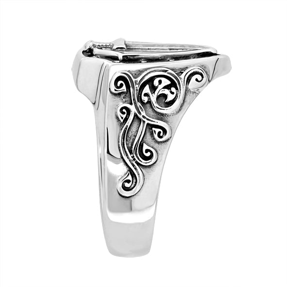 Herrenring aus Silber 925