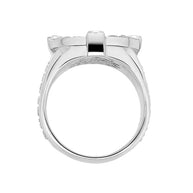 Herrenring aus 925er Silber Schutzring