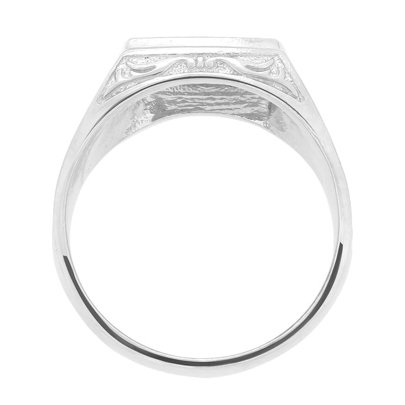 Herrenring aus Silber 925 -russischer Adler-