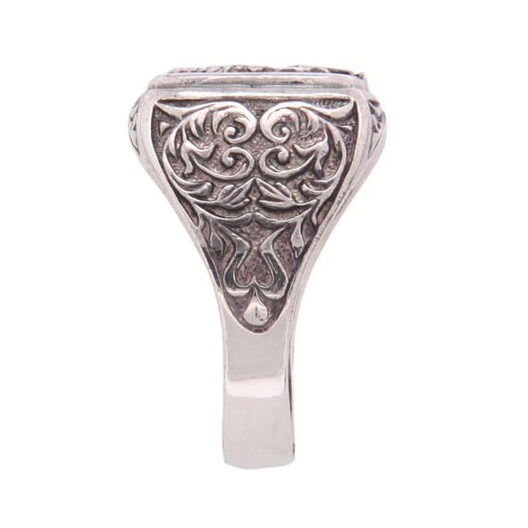 Herrenring aus 925er Silber