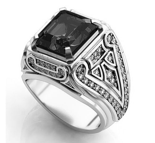 Herrenring aus Silber 925