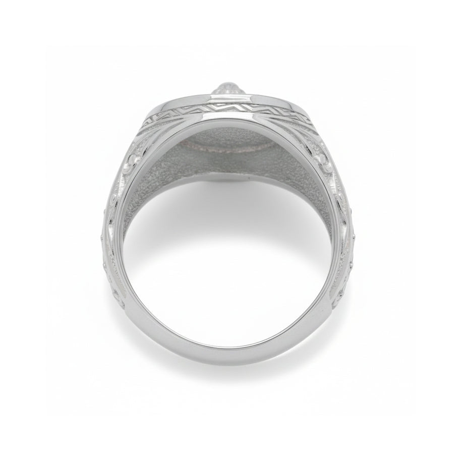 Silberring, Herrenring aus 925er Silber Löwe
