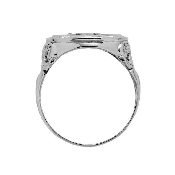 Herrenring aus Silber