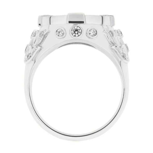 Silberring, Herrenring aus 925er Silber LÖWE