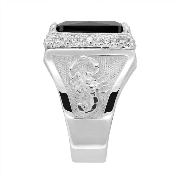 Skorpion Herrenring aus Silber