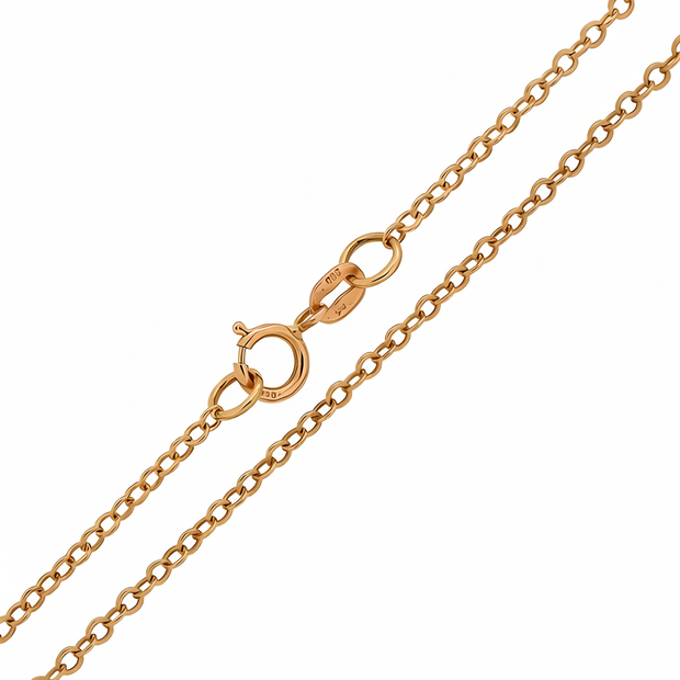 Necklace Anchor Chain in 585/14kt Red Gold