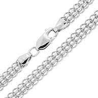 Double-S-chain Necklace Solid Chain Handmade