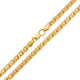 Rinnsal kette aus Gold Handarbeit