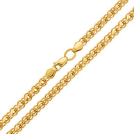 Rinnsal kette aus Gold Handarbeit