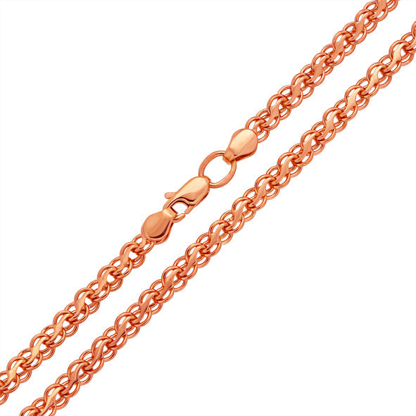 Rinnsal kette aus Gold Handarbeit