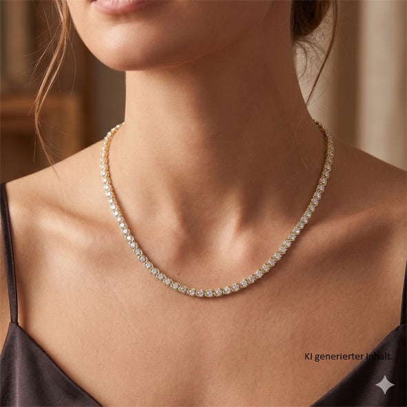 Women's Necklace / Solid Chain / Handmade